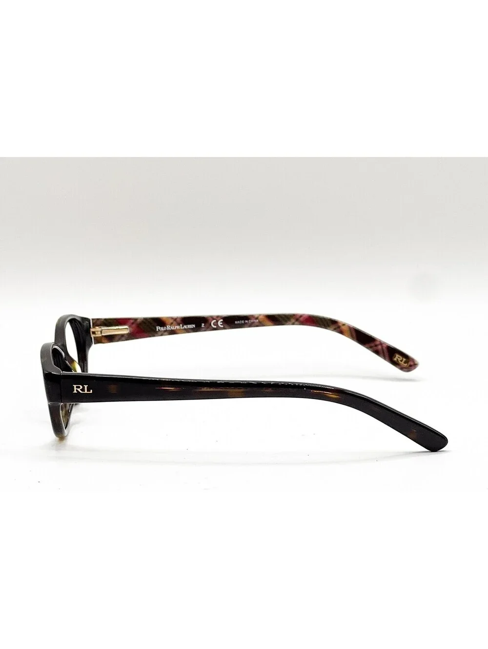 Ralph Lauren Polo 8519 1072 Tortoise Tartan Oval Authentic Eyeglass Frames 44-15